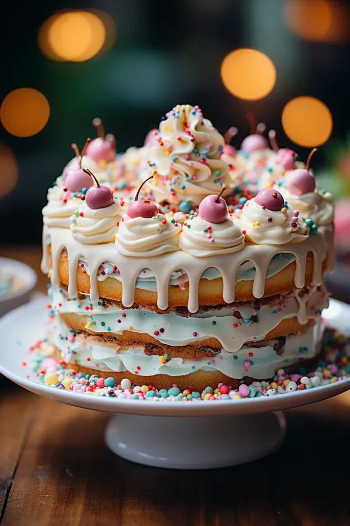 Tartas de turrón en Alicante - ejemplo de tarta 2